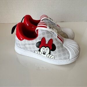 Disney x Superstar 360 X Infant Minnie Mouse Adidas size 6